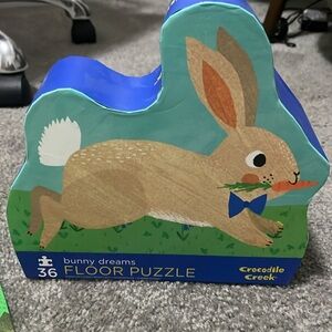 Bunny Dreams Floor Puzzle - Crocodile Creek